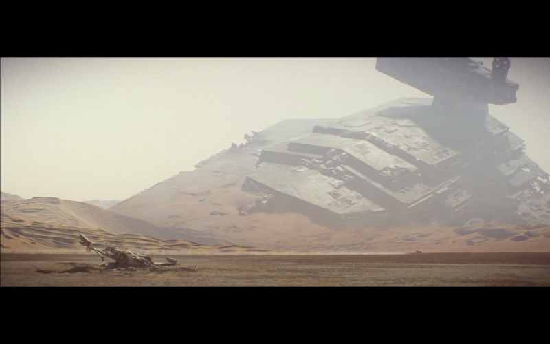 Illustration for article titled Used Star Destroyers from The Force Awakens teaser are available on Craigslist
